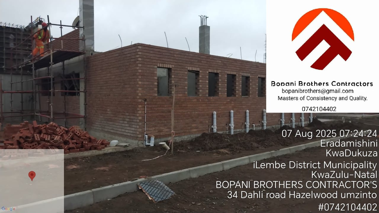 Facebrick commercial building under construction